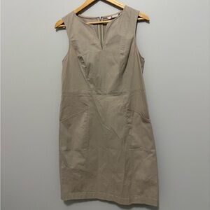Boden Helena Chino Sleeveless Dress Size 10